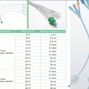 Silicone Foley Catheters Sterile